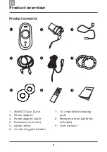 Предварительный просмотр 6 страницы Amibot Glass XLine AGX50 User Manual