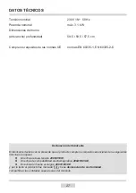 Предварительный просмотр 27 страницы Amica 10143.4ETsDpHaJVQaW Instruction Manual