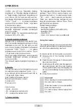 Предварительный просмотр 29 страницы Amica 10203.3TzDpsScLbJVSm Instruction Manual