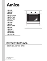 Amica 111.3YW Instruction Manual предпросмотр