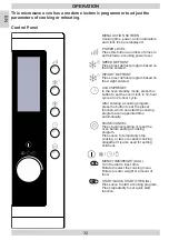 Предварительный просмотр 32 страницы Amica 1113587 Instruction Manual