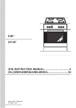 Preview for 1 page of Amica 2013E Series Instruction Manual