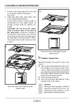 Предварительный просмотр 42 страницы Amica 5022IE3.325eEHTbDHbScJQa Instruction Manual