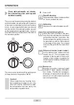 Предварительный просмотр 22 страницы Amica 507CE1.30e Instruction Manual