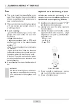 Предварительный просмотр 33 страницы Amica 507CE1.30e Instruction Manual