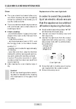 Предварительный просмотр 24 страницы Amica 507CE2.316eEHMsGW Instruction Manual