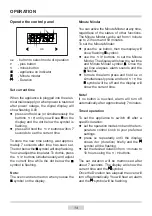 Предварительный просмотр 14 страницы Amica 507DCE2.20HTaKDQW Instruction Manual