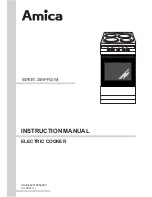 Предварительный просмотр 1 страницы Amica 507EE1.30HPFG Instruction Manual