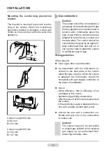 Preview for 13 page of Amica 508GG5.33HZpMsNAiQ Instruction Manual