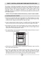 Preview for 7 page of Amica 51CEDOM (W) Operating And Installation Instructions