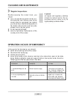 Предварительный просмотр 25 страницы Amica 51EE2.31MFG Instruction Manual