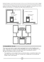 Preview for 8 page of Amica 51GGTCMW Operating And Installation Instructions