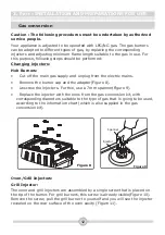 Preview for 13 page of Amica 51GGTCMW Operating And Installation Instructions