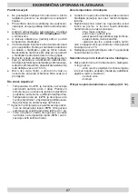 Предварительный просмотр 87 страницы Amica 5906006711597 Instruction Manual