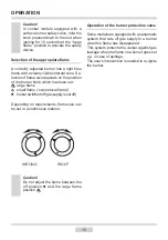 Preview for 19 page of Amica 6017GG Series Instruction Manual