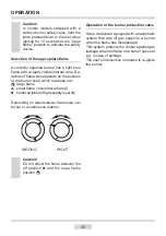 Предварительный просмотр 20 страницы Amica 6017GG5.33HZpMsFGQ Instruction Manual