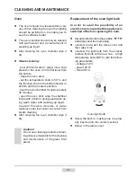 Preview for 31 page of Amica 6017IE Series Instruction Manual