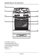 Предварительный просмотр 7 страницы Amica 601CE1.333YDG Instruction Manual