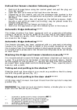 Preview for 24 page of Amica AB4301 Operating Instructions Manual