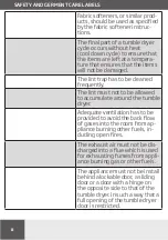 Preview for 8 page of Amica ACD8WH Operating Instructions Manual