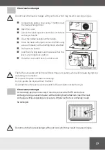 Предварительный просмотр 27 страницы Amica ACD8WH Operating Instructions Manual