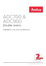 Preview for 1 page of Amica ADC700 Installation, Use And Maintenance Manual