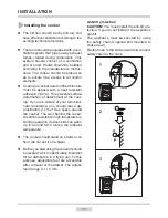 Предварительный просмотр 11 страницы Amica AFC5100SI Instruction Manual