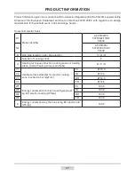 Предварительный просмотр 27 страницы Amica AFC5100SI Instruction Manual