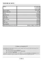 Preview for 32 page of Amica AFC6550BL Instruction Manual