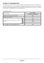 Preview for 32 page of Amica AFG5100WH/1 Instruction Manual