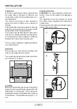 Preview for 13 page of Amica AFG5500WH/1 Instruction Manual