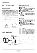 Предварительный просмотр 19 страницы Amica AFG5500WH/1 Instruction Manual