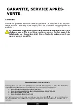 Preview for 101 page of Amica AH0139 Operating Instructions Manual