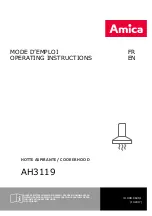 Amica AH3119 Operating Instructions Manual preview