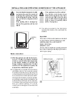 Предварительный просмотр 9 страницы Amica AK215 Operating Manual