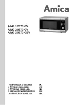 Preview for 1 page of Amica AMG 17E70 GV Instruction Manual