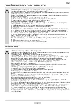 Предварительный просмотр 20 страницы Amica AMG 17E70 GV Instruction Manual