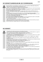 Preview for 50 page of Amica AMG 17E70 GV Instruction Manual