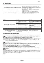 Предварительный просмотр 62 страницы Amica AMG 17E70 GV Instruction Manual