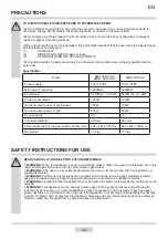 Предварительный просмотр 64 страницы Amica AMG 17E70 GV Instruction Manual