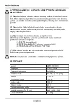 Предварительный просмотр 27 страницы Amica AMG 20E80GI Instruction Manual