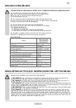 Preview for 4 page of Amica AMG23E90GBIV Instruction Manual