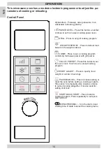 Preview for 14 page of Amica AMGF20E1GI Operating Instructions Manual