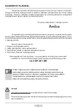 Preview for 2 page of Amica AMM20BI Instruction Manual