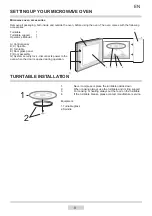 Предварительный просмотр 8 страницы Amica AMM20M70VP Instruction Manual