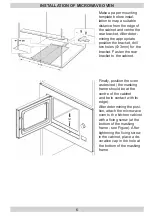 Предварительный просмотр 6 страницы Amica AMM25BI Installation Manual