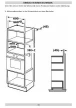 Preview for 34 page of Amica AMM25BI Installation Manual