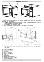 Предварительный просмотр 5 страницы Amica AMMB20E1GI INTEGRA Installation Manual