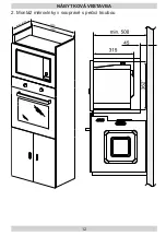 Preview for 12 page of Amica AMMB20E1GI INTEGRA Installation Manual