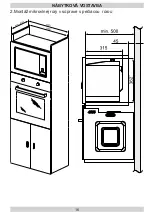 Предварительный просмотр 16 страницы Amica AMMB20E1GI INTEGRA Installation Manual